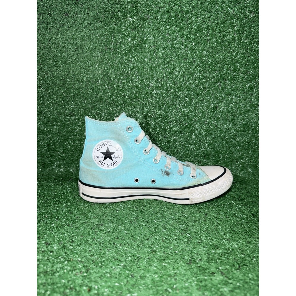 Converse Shoes Women Size 7 Chuck Taylor All Star High Top Yellow White Sneaker